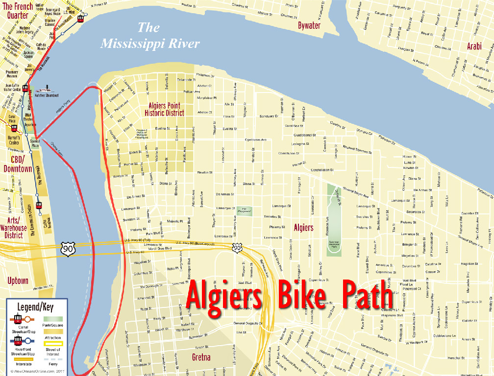 Algiers Bike Path